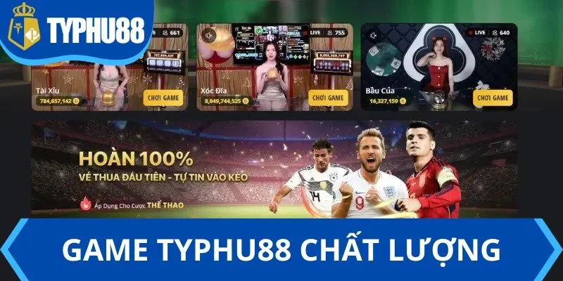 Kho game chất lượng chờ bạn trải nghiệm tại trang