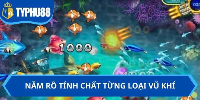 Nắm rõ tính chất từng loại vũ khí